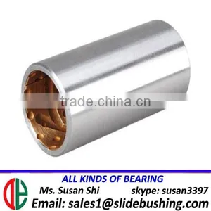 Compound Bush Bimetal Teflon Copper Steel Self Lubricated Bearings Scheibe Teflon Ptfe Thread Seal Tape Bimetal Bushing thumbnail-2