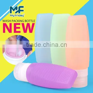 Silicone Bpa Free Travel Dispenser Bottle Travel Makeup Set thumbnail-2