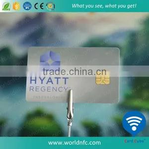 4 C/C Printing Contact Ship 5542 Pvc Memory Chip Card thumbnail-1