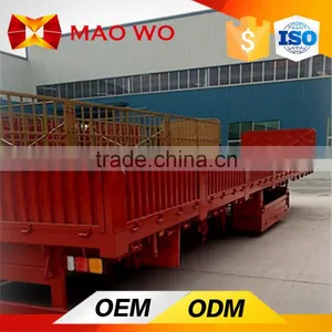 Hot Sale China Trailer Supplier Cargo Side Wall Semi Trailer for Exporting Africa thumbnail-6