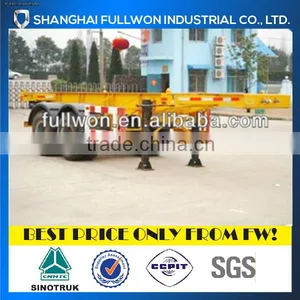2 AXLE CONTAINER TRANSPORT TRUCK TRAILER thumbnail-1