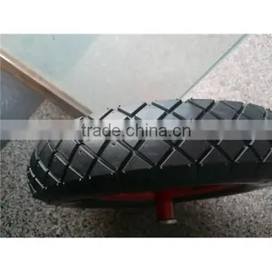 16 Inch Small Wheelbarrow Rubber Wheels and Tires 4.80/4.00-8 thumbnail-3