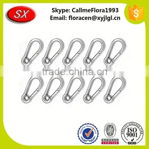 China Supplier Custom Different Carabiner Hook With Eyelet thumbnail-2