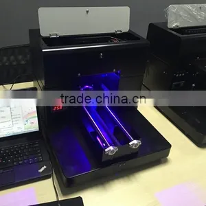 Mini A4 Digital Flatbed UV Printer With 3D Effect thumbnail-1