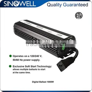 China Honest Manufacturer SINOWELL Hydroponics 600w 750w 1000w HPS Electronic Ballast thumbnail-1