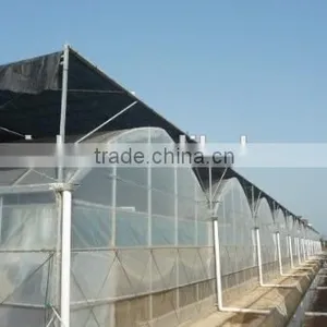 Outside the Sun Flower Cultivation Plastic Greenhouse thumbnail-1