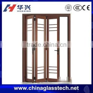 Modern Aluminum Soundproof Folding Doors Accordion Room Divider thumbnail-1