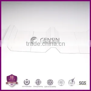 UV Coated Polycarbonate Corrugated Sheet,Corrugated Roofing Sheet,Corrugated Plastic Sheets For Skylight thumbnail-2