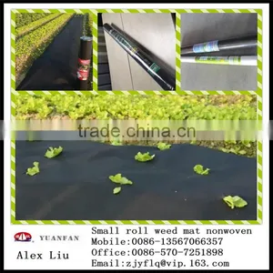 10m/roll 12m/roll 15m/roll...... Black Small Roll Non Woven Used for Weed Control thumbnail-1
