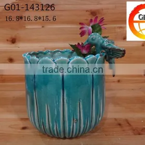 Double Fog Look Modern Vase for Table Decoration thumbnail-2