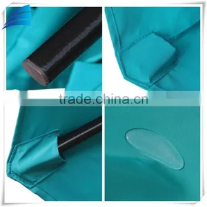 Promotional Folding Small Outdoor Beach Umbrella With Blue Color thumbnail-4