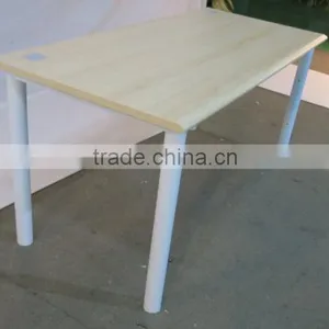 Knock Down L-shape Office Workstation Conference Table Computer Laptop Desk thumbnail-4