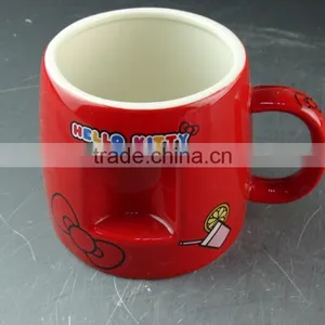 Stocked Cheap Ceramic Mug for Wholesale, Creative Coffee Mug With Handle thumbnail-4