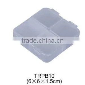 Transparent PILL BOX Medicine Container Organizer thumbnail-1