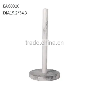Hot Sale Kitchen Standing Upright Paper Towel Holder, Concrete Paper Holder thumbnail-2