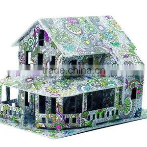 Newly-developed 3D Painting Paper Puzzle for Kids LT8882A thumbnail-2