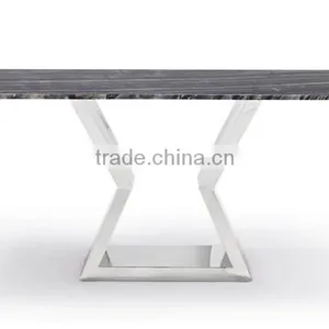 FF-071 Factory Price Stainless Steel Dining Table Base Metal Furniture Legs thumbnail-4