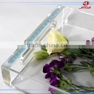 High Quality Custom OEM Clear Acrylic Tray/Crystal Tray thumbnail-3