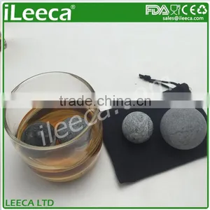 Round Whiskey Chilling Stone Whiskey Gift Stones Sets for Christmas thumbnail-3