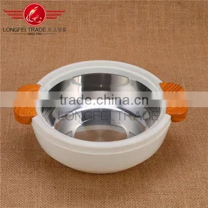 Household Elegant 3pcs Insulated Food Warmer Casserole/ Plastic Food Container Set thumbnail-4