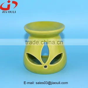 BSCI Audit Factory Gifts & Decor Ceramic Mini Oil Warmer Tealight Candle Holder, Fragrance Oil Warmer Lamp thumbnail-3