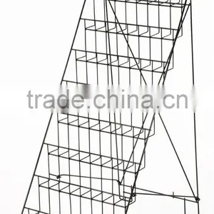 2016 New Design Wire Newspaper Display Rack Outdoor Magazine Rack thumbnail-2