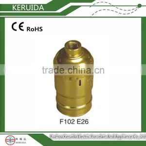 E26 Brass Lamp Holder/copper Lamp Base thumbnail-1
