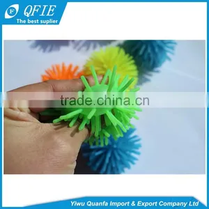 Cheap 2 Inches TPR Small Light up Squishy Puffer Ball Toy for Coin Machine thumbnail-3