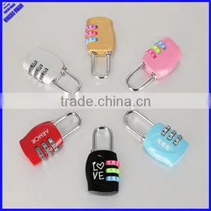 3 Digit Zinc Alloy Travel Password Luggage Lock thumbnail-3