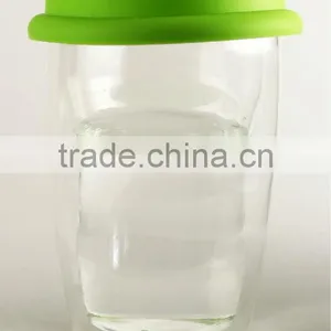 Double Wall Wine Glass With Lid thumbnail-1