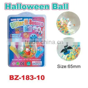 TPU Glitter Bouncing Ball For Halloween thumbnail-1