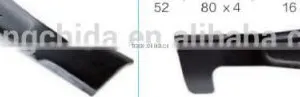 Lawn Mower Blade Axxom Different Models Bosch thumbnail-2
