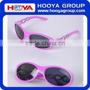 Pink Frame Girl's Sunglasses thumbnail-1
