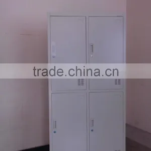 Four Doors Knock-down Steel Storage Multi-functional Gym Metal Locker/School Steel Locker thumbnail-1