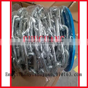 Welded Electro Galvanized Hardware Long Link Chain thumbnail-1