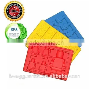 2015 Hot Lego,Diamond,Fruit,Castle,Ice Ball Shapes Silicone Ice Cube Tray Hot Selling For 2015 Summer thumbnail-1