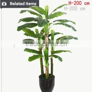 Green Decorative Artificial Banana Tree Plastic Banana Plants thumbnail-5
