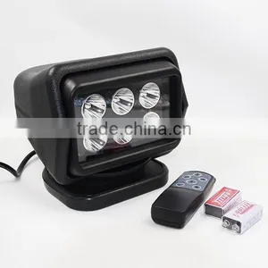 Wireless Remote Control 30W Search Led Light Rotating Led Search Light thumbnail-1