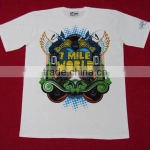 Cute Printed T-shirt, Blank Cotton T-shirt,Promotional T-shirt, Round Neck T-shirt thumbnail-1