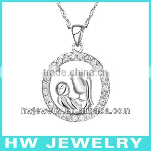 13107W Mother and Child Necklace thumbnail-1