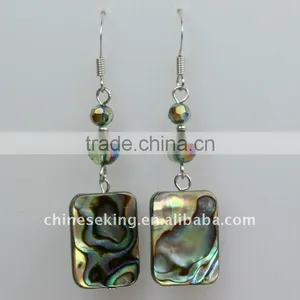 Fashion Abalone Shell Earrings, Hot Western Style Shell Jewelry, High Quality Jewelry thumbnail-1
