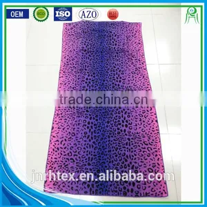 China Factory Soft Quality Custom Print Microfiber Fabric Beach Towel thumbnail-3
