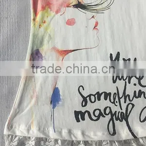 2016 New Design T-shirt for Girls OEM thumbnail-4