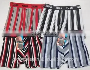 Yarn Dye Stripe Boxer Shorts for Men thumbnail-3