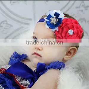Cute Boutique Baby Headband Handmade,Fourth of July Headband Wholesale thumbnail-1