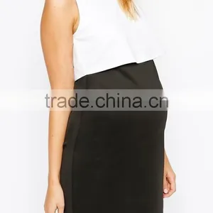 Custom Short Fashion Maternity Bodycon Dressed Maternity Clothes thumbnail-1