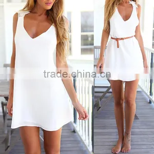 Hot Sexi Women Cotton Dresses thumbnail-3