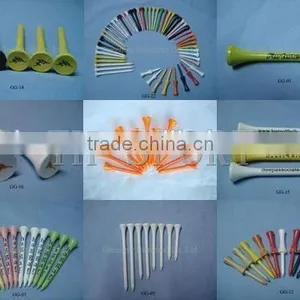 Colored Pink Golf Tees Bulk thumbnail-1