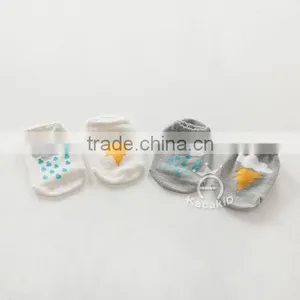 Cute Baby Cotton Socks, Silicone Print Baby Socks thumbnail-1