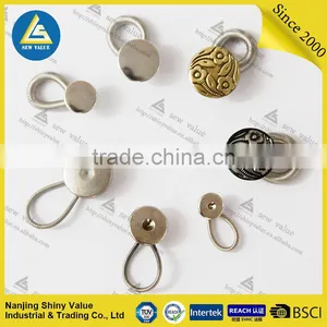 Wholesale Remove Metal Jeans/waistband / Shirt Button Extender With Elastic thumbnail-4